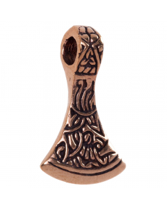 Axt keltisches Muster Bronze Anhänger Schmuck