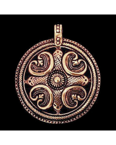 14.95 Viking 4 Elemente Wikinger Bronze Anhänger Schmuck 49x43mm 900-AVB503 Wikinger Anhänger aus Silber