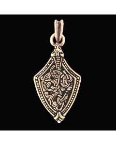 Keltischer Knoten Bronze Anhänger Schmuck