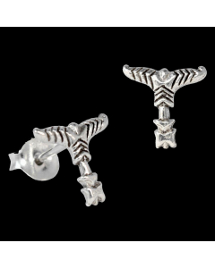 Ohrstecker Silberohrstecker Irminsul 925er Silber Schmuck Wikinger Viking