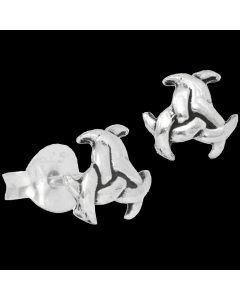 Silberohrstecker Keltische Triskele Schmuck
