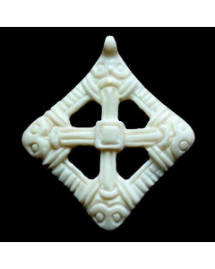 Knochen Viking Cross Anhänger Schmuck Wikinger