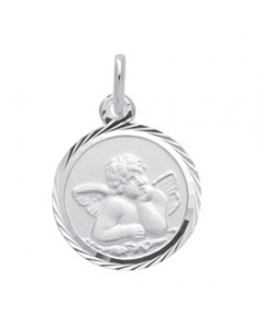 Anhänger Medaillen Amor aus massiv 925 Sterlingsilber