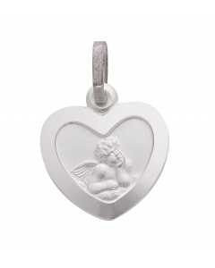 Anhänger Amor Herz Kettenanhänger aus massiv 925 Sterlingsilber