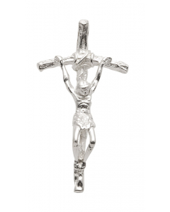 Anhänger Kreuz mit Korpus Kettenanhänger aus Silber - massiv 925 Sterlingsilber
