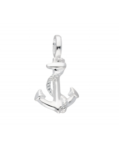 Anhänger Anker Kettenanhänger aus Silber - massiv 925 Sterlingsilber