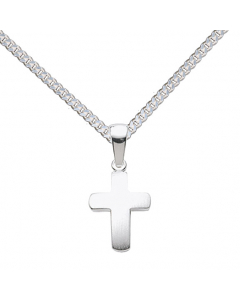 Anhänger Kreuz  925 Silber rhodiniert