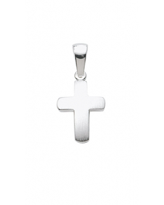 Anhänger Kreuz  925 Silber rhodiniert