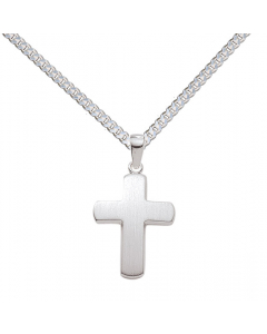Anhänger Kreuz  925 Silber rhodiniert