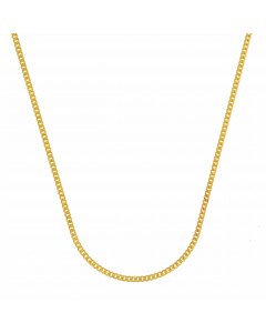 Anhänger Kreuz mit weißem Zirkonia mit massiver Goldkette 1,1 mm 333-8 Karat Gold Juwelier Qualität