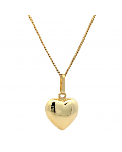 53.95 Anhänger Herz massiv 333 - 8 Karat Gold - 11 * 17 mm (ohne Kette) 904-AN23924 Anhänger 333 - 8 Karat Gold