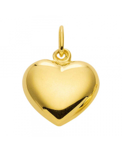 Anhänger Herz mit massiver Goldkette 1,1 mm 333-8 Karat Gold Juwelier Qualität