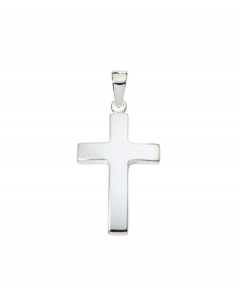 Anhänger Kreuz aus Silber Kettenanhänger aus massiv 925 Sterlingsilber