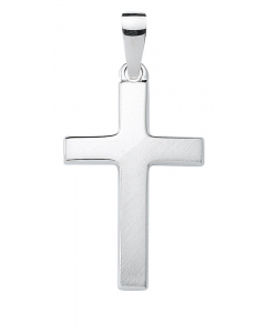 Anhänger Kreuz aus Silber Kettenanhänger aus massiv 925 Sterlingsilber