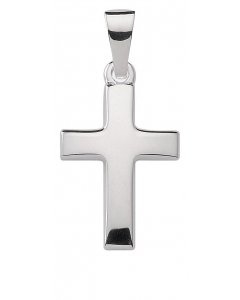 Anhänger Kreuz  925 Silber rhodiniert
