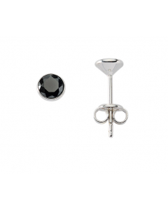 Sortiment Ohrschmuck Zarge Zirkonia farbig 925 Silber rhodiniert