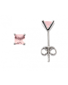 Sortiment Ohrschmuck Krappenfassung Zirkonia farbig 925 Silber rhodiniert