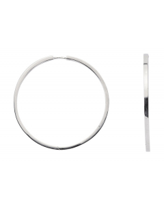 Creolen   925 Silber rhodiniert
