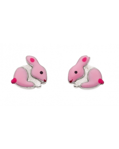Sortiment Ohrstecker Hase  925 Silber rhodiniert