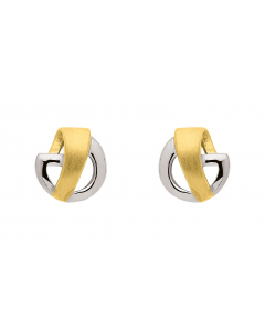 Ohrstecker   333 Gold rhodiniert