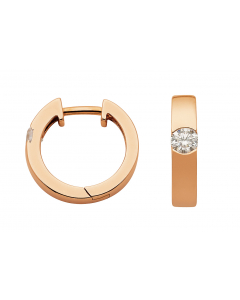 Sortiment Creolen  Zirkonia 925 Silber rosegold vergoldet