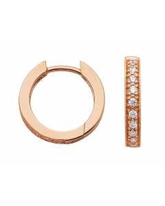 Sortiment Creolen  Zirkonia 925 Silber rosegold vergoldet