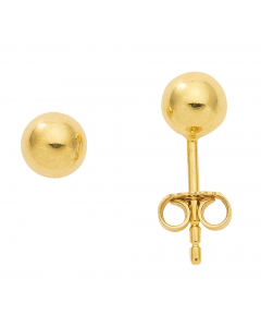 Ohrstecker Kugel  333 Gelbgold