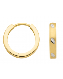 Creolen   333 Gold rhodiniert