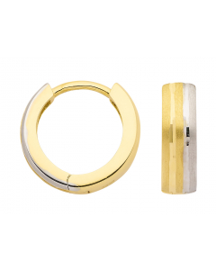 Creolen   333 Gold rhodiniert