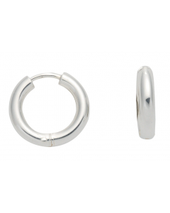 Creolen   925 Silber rhodiniert