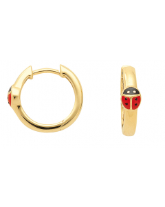 Creolen Marienkäfer  333 Gelbgold