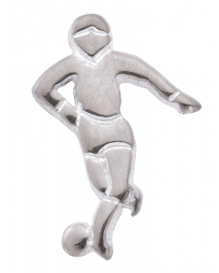 Ohrring Single Fussballspieler  925 Sterling Silber