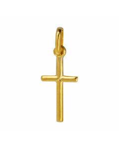 Anhänger Kreuz 333 8 kt Gold mit massiver Goldkette 333 - 8 kt Gold