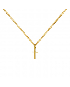 Anhänger Kreuz 333 8 kt Gold mit massiver Goldkette 333 - 8 kt Gold