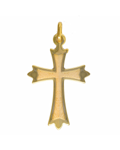 Anhänger Kreuz 333 8 kt Gold mit massiver Goldkette 333 - 8 kt Gold