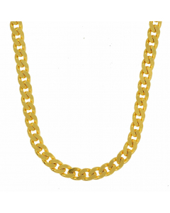 3,4 mm 333 - 8 Karat Gold Halskette Panzerkette massiv Gold hochwertige Goldkette  Länge frei wählbar