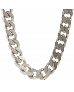 6,0 mm 925 Sterlingsilber massive Silberkette Panzerkette 45/50/55/60 cm - elegante Silber Kette Damen und Herren Juwelier Qualität - Made in Germany
