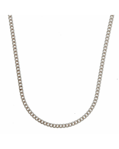 1,2 mm 36 cm Silber Halskette Panzerkette massiv 925 Sterlingsilber hochwertige Silberkette 1,5 g