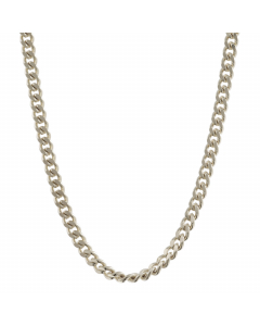 1,7 mm 925 Sterlingsilber massive Silberkette Panzerkette 36/38/40/42/45/50/55/60/70 cm - elegante Silber Kette Damen und Herren Juwelier Qualität - Made in Germany