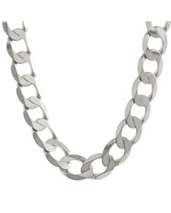 5,0 mm 925 Sterlingsilber massive Silberkette Panzerkette 45/50/55/60 cm - elegante Silber Kette Damen und Herren Juwelier Qualität - Made in Germany