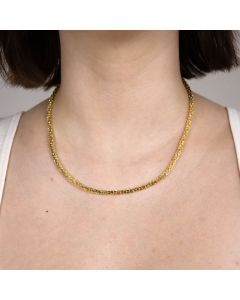 2,8 mm 333 - 8 Karat Gold  massive Goldkette Königskette 19/21/45/50/55/60 cm - elegante Goldkette Damen und Herren Juwelier Qualität - Made in Germany