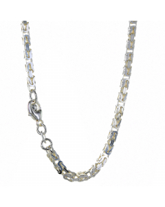 2,8 mm 45 cm 925 Sterlingsilber Königskette massiv Silber hochwertige Halskette 19,8 g