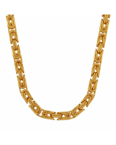 3,2 mm 585 - 14 Karat Gold  massive Goldkette Königskette 19/21/45/50/55/60/70 cm - elegante Goldkette Damen und Herren Juwelier Qualität - Made in Germany