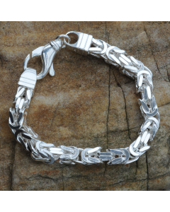 8,3 mm 19 cm 925 Sterlingsilber Königskette massiv Silber hochwertige Armkette 66,5 g