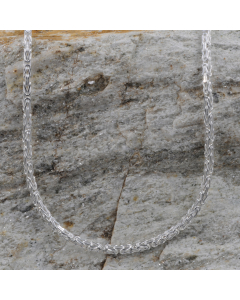 2,4 mm 925 Sterlingsilber Königskette massiv Silber hochwertige Armkette - Länge frei wählbar