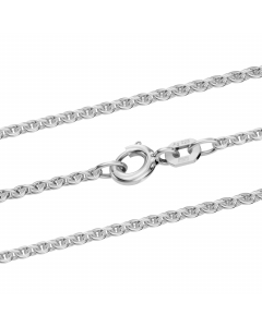 14.95 Silberkette Ankerkette rund Halskette Breite 2,0 mm massiv 925 Silber 907-A-20-SET-ANKER-SILBER Alle Halsketten aus Silber