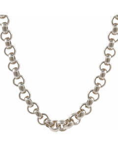 4,5 mm 925 Sterlingsilber massive Silberkette Erbskette  50/55/60 cm - elegante Silberkette Damen und Herren Juwelier Qualität - Made in Germany