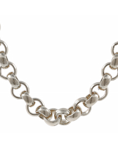 7,2 mm 925 Sterlingsilber massive Silberkette Erbskette  50/55/60 cm - elegante Silberkette Damen und Herren Juwelier Qualität - Made in Germany
