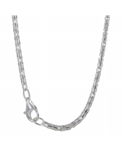 Silberkette Königskette Länge 70cm - Breite 2,3mm - 925 Silber