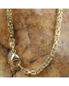2,8 mm 50 cm 333 - 8 Karat Gold Halskette Königskette massiv Gold hochwertige Goldkette  25 g
